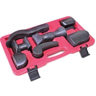 Nylon Dolly Set – 7 Pc Hammers / Dollies / Chisels ALP OZ Auto Moulds Nylon Dolly Set - 7 Pc