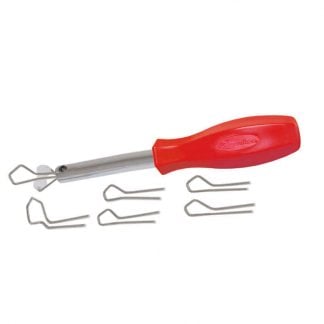 Locking Strip Tool with Interchangeable Wires Auto Glass Hand Tools ALP OZ Auto Moulds Locking Strip Tool with Interchangeable Wires