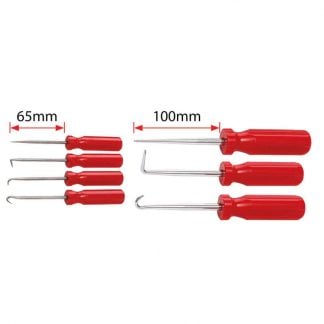 Uni Hook and Pick Set – 7 Pc Auto Glass Hand Tools ALP OZ Auto Moulds Uni Hook and Pick Set - 7 Pc