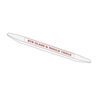 BTB Double Radius Plastic Paddle Trim and Clip Tools ALP OZ Auto Moulds BTB Double Radius Plastic Paddle