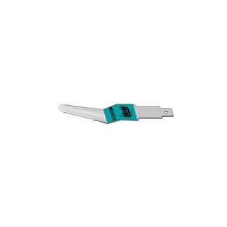 BTB Serrated Offset V Blade – 150mm Long BTB Blades and Spares ALP OZ Auto Moulds BTB Serrated Offset V Blade - 150mm Long