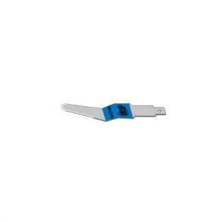 BTB Serrated Reverse Offset V Blade – 140mm Long BTB Blades and Spares ALP OZ Auto Moulds BTB Serrated Reverse Offset V Blade - 140mm Long