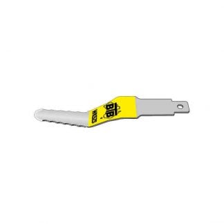BTB Short Serrated Offset Blade – 125mm Long BTB Blades and Spares ALP OZ Auto Moulds BTB Short Serrated Offset Blade - 125mm Long