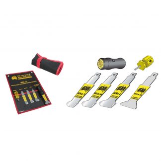 BTB Pinchweld Trimming Set in Tool Storage Bag Auto Glass Hand Tools ALP OZ Auto Moulds BTB Pinchweld Trimming Set in Tool Storage Bag