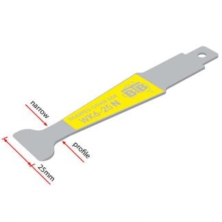 BTB Wide Pinchweld Scraper - 25mm Wide (Narrow Profile)