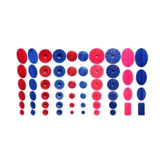 PDR Replacement Glue-Tab Set - 56 Pc