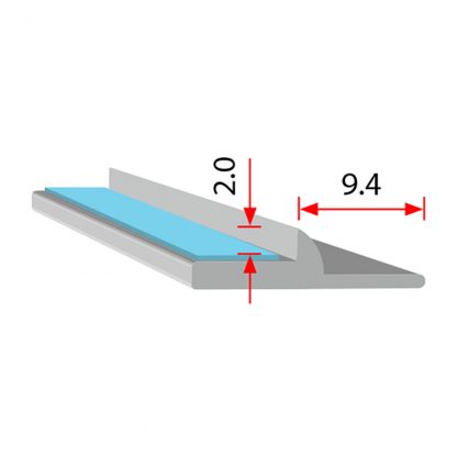 BA FALCON UNI MOULD - 9.4mm Flap plus 2mm Lip (15m Roll)
