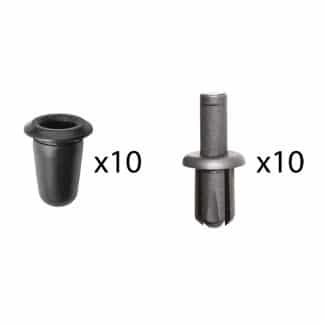 Range Rover Evoque A-Pillar Clips 2011 – Mixed Pkt 20 Windscreen Clips ALP OZ Auto Moulds Range Rover Evoque A-Pillar Clips 2011 - Mixed Pkt 20