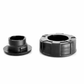 Black Plastic End Cap with Nozzle Screw and Holder Sealant Guns ALP OZ Auto Moulds Black Plastic End Cap with Nozzle Screw and Holder