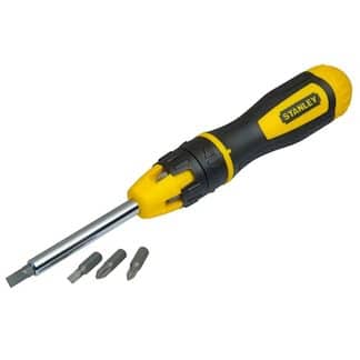 Stanley 10 Pc Ratcheting Multi-bit Screwdriver