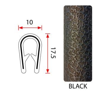 PVC Edge Trim (Black)