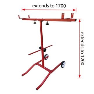 T Bar Stand with Wheels