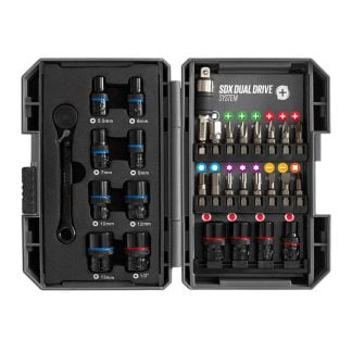 ScrewDriver 1/4 Dr Insert & Socket Bit Set - 29 Pc