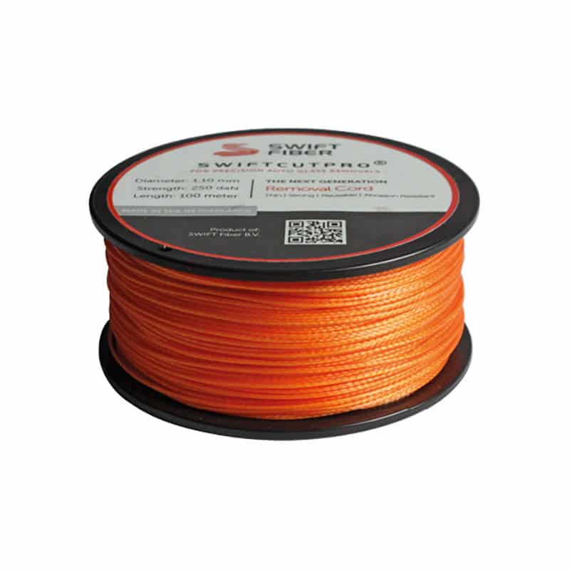 SwiftCutPro® Autoglass Cut-Out Cord 100m Roll - 1.1mm (Orange)