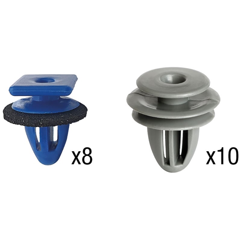 Kia Seltos 2019 - WS Moulding Clips - Mixed Pkt 18