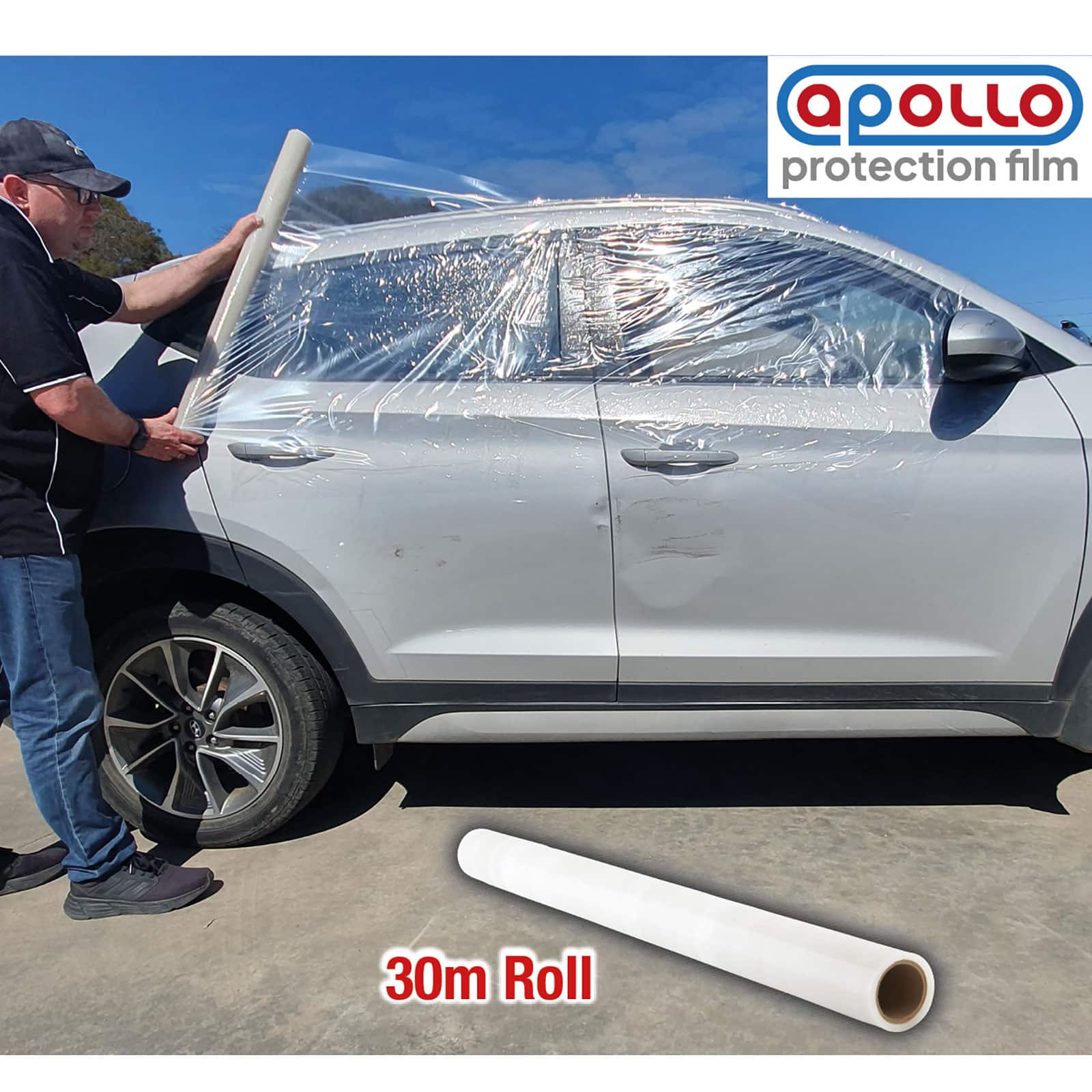 Apollo Vehicle Protection Film - 91cm - 30 Mtr Roll