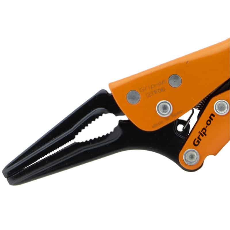 Grip-On G127F Long Nose Easy Release Locking Pliers Grip-On Clamps ALP OZ Auto Moulds 3 Grip-On G127F Long Nose Easy Release Locking Pliers - Image 3
