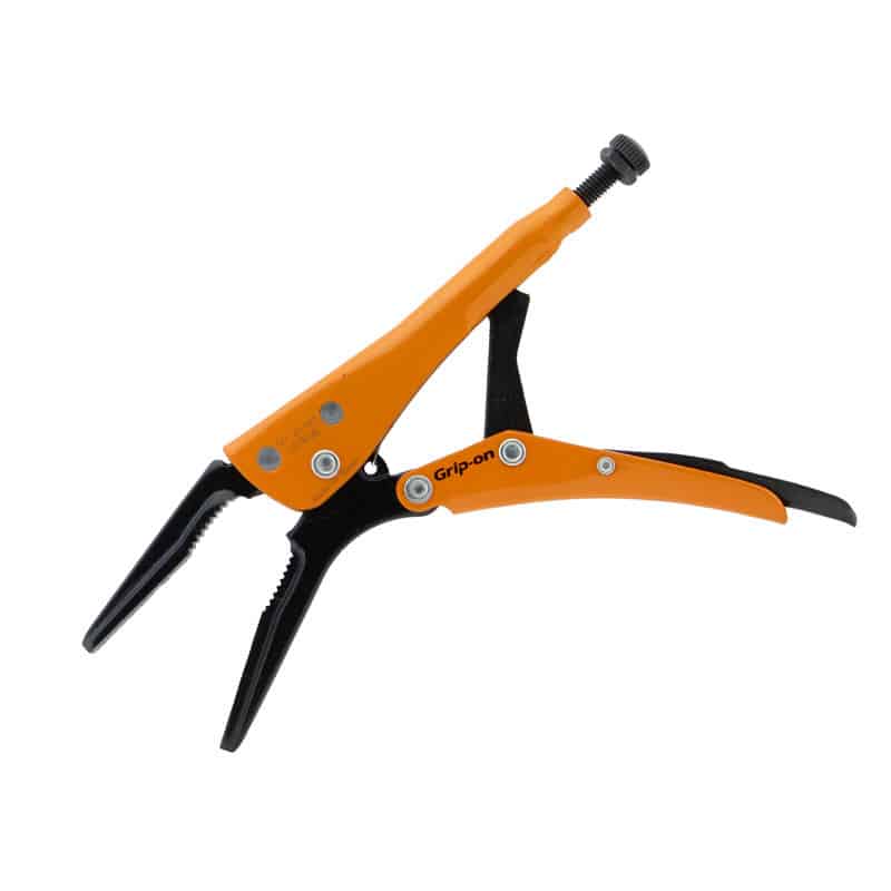 Grip-On G127F Long Nose Easy Release Locking Pliers Grip-On Clamps ALP OZ Auto Moulds 2 Grip-On G127F Long Nose Easy Release Locking Pliers - Image 2