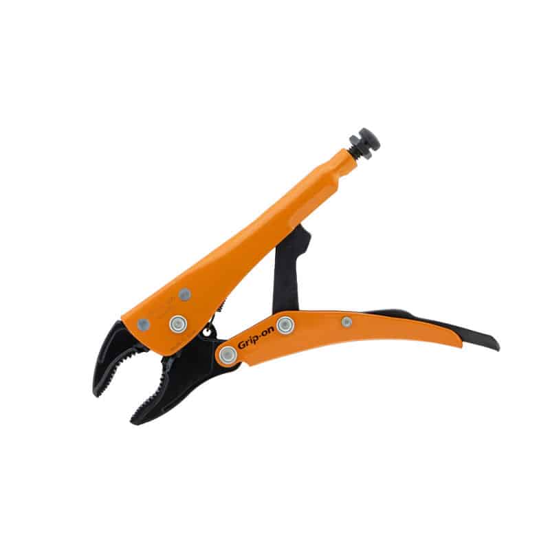 Grip-On G121 Easy Release Locking Pliers with Curved Jaws and Wire Cutter Grip-On Clamps ALP OZ Auto Moulds 6 Grip-On G121 Easy Release Locking Pliers with Curved Jaws and Wire Cutter - Image 6