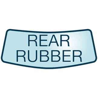 Patrol GQ MQ MK 1980-1999 2 Door Single Cab Ute Rear Rubber