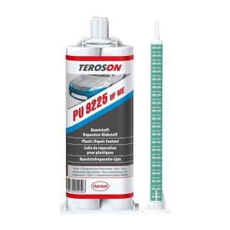 Teroson PU 9225 UF ME - Plastic Repair Ultra-Fast 50ml 2-part Epoxy - 1min