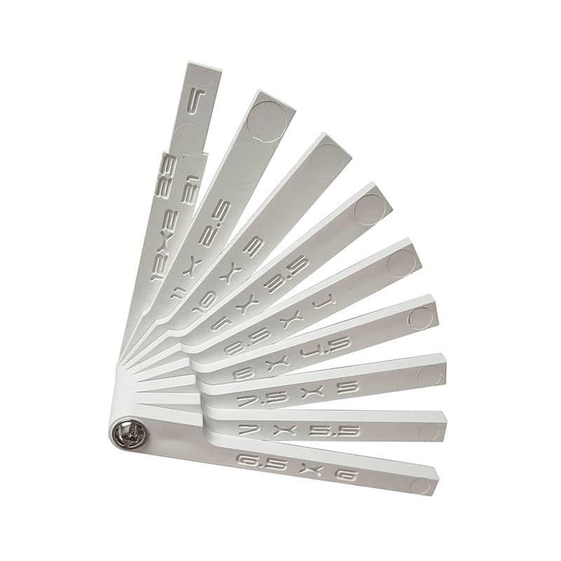 Body Clearance Feeler Gauge Auto Glass Hand Tools ALP OZ Auto Moulds Body Clearance Feeler Gauge