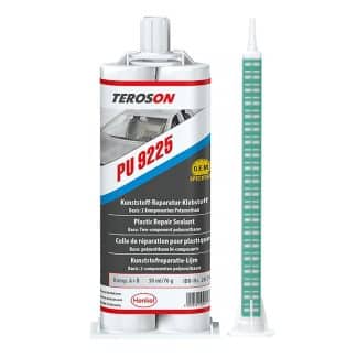 Teroson PU 9225 - Plastic Repair 50ml 2-part Epoxy - 10mins