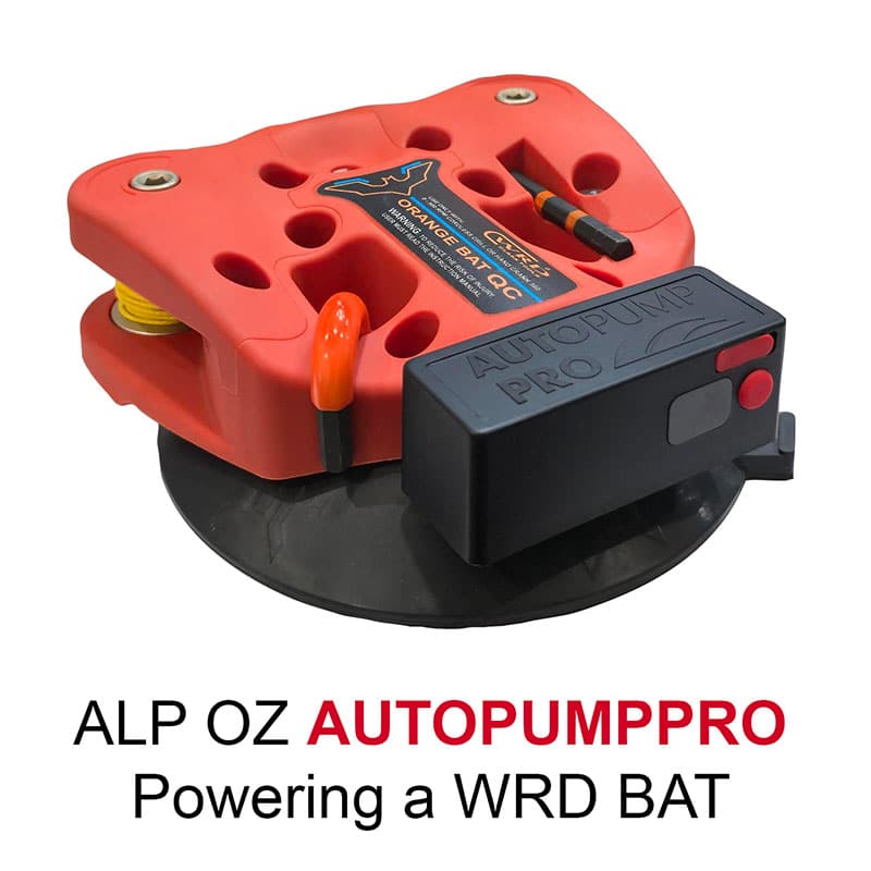 Small Battery Powered Pump for Vacuum Cups Glass Lifting and Setting ALP OZ Auto Moulds 5 Small Battery Powered Pump for Vacuum Cups - Image 5