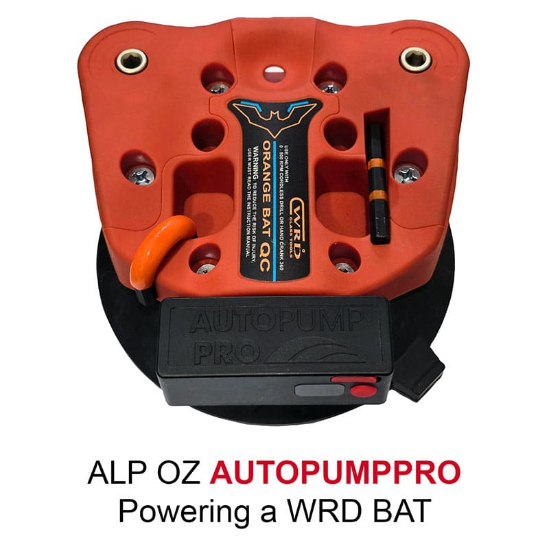 Small Battery Powered Pump for Vacuum Cups Glass Lifting and Setting ALP OZ Auto Moulds 4 Small Battery Powered Pump for Vacuum Cups - Image 4